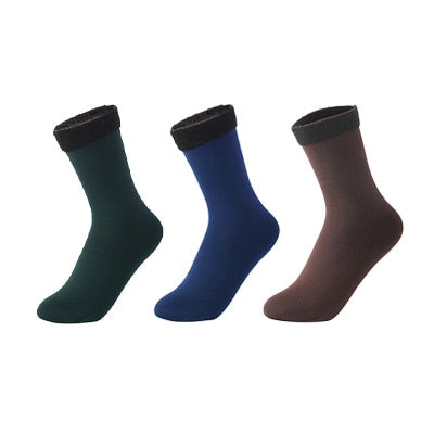 HOOR Soft Warm Socks Snow Multi Colour 10 35 - 40