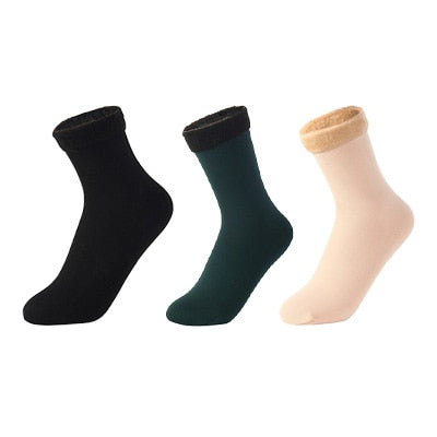 HOOR Soft Warm Socks Snow Multi Colour 9 35 - 40