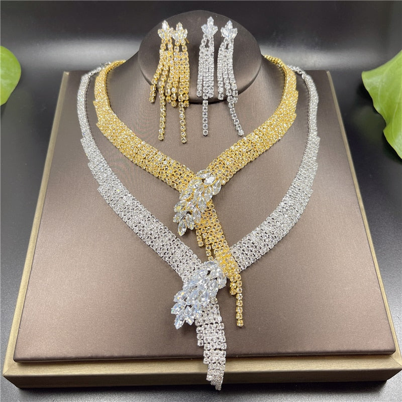 HOOR Rhinestone Crystal Bridal