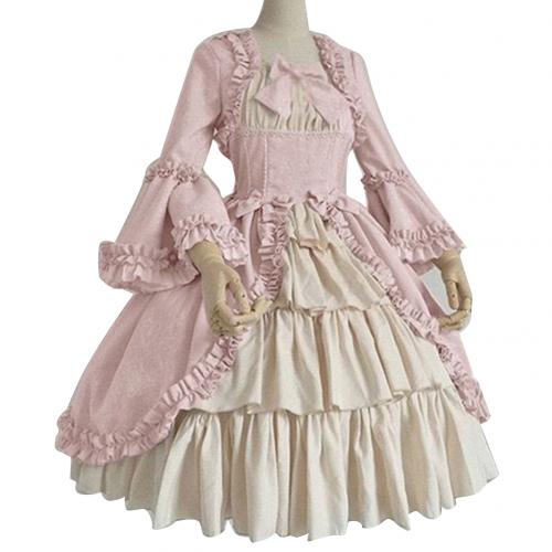HOOR Retro Royal Ball Gown Pink