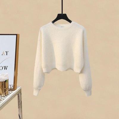 HOOR Pullover Sexy Twin Dress White sweater