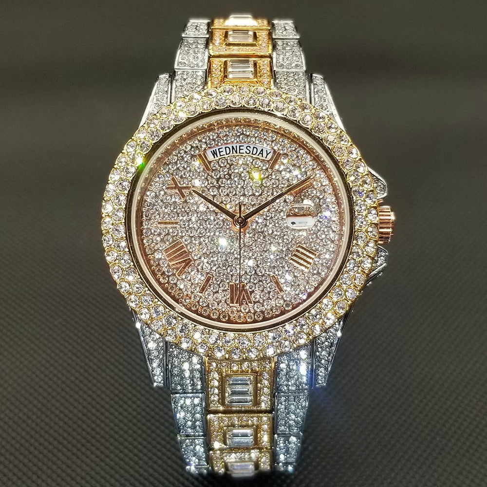 HOOR Luxury Diamonds Watch V320A Rose Silver