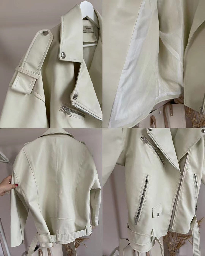 HOOR Drop-shoulder Jackets Belt