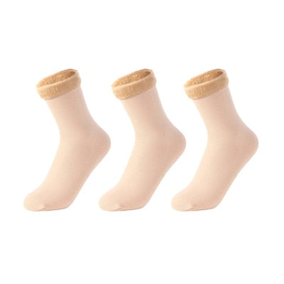 HOOR Soft Warm Socks Snow Skin 35 - 40