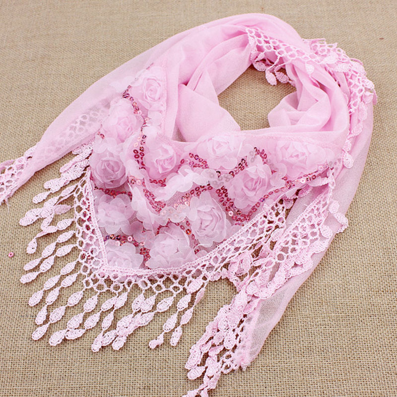 HOOR Beautiful Colours Scarf Pink