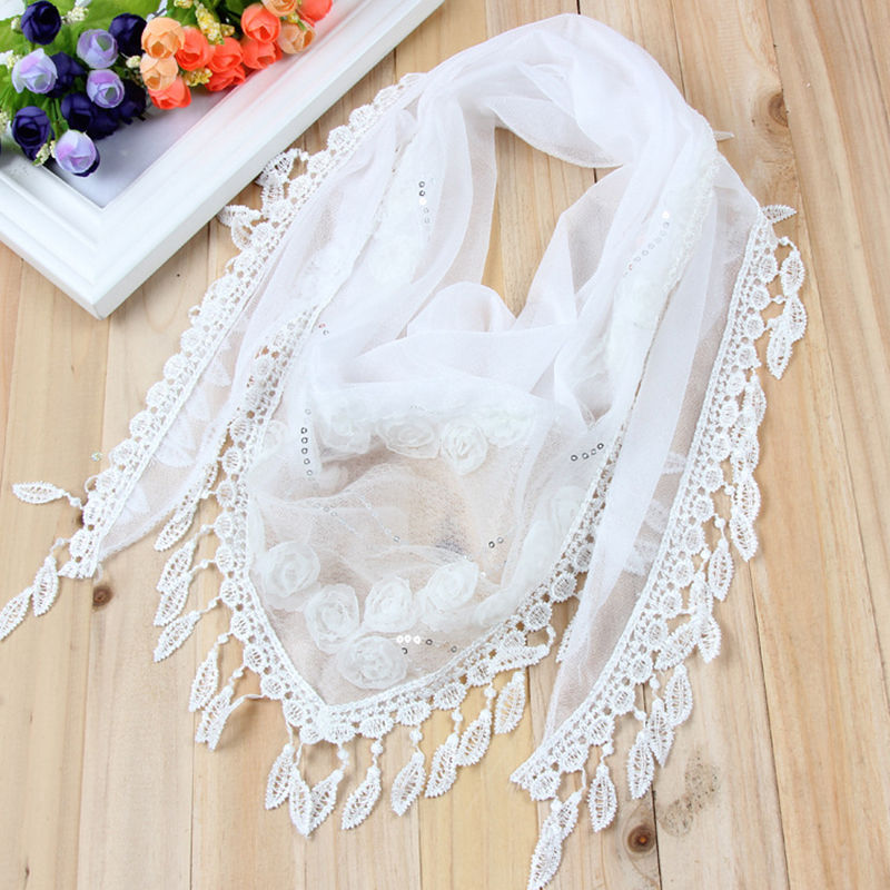 HOOR Beautiful Colours Scarf White
