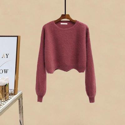 HOOR Pullover Sexy Twin Dress Red sweater