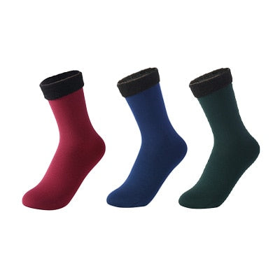 HOOR Soft Warm Socks Snow Multi Colour 5 35 - 40