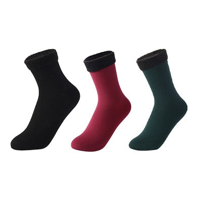 HOOR Soft Warm Socks Snow Multi Colour 3 35 - 40