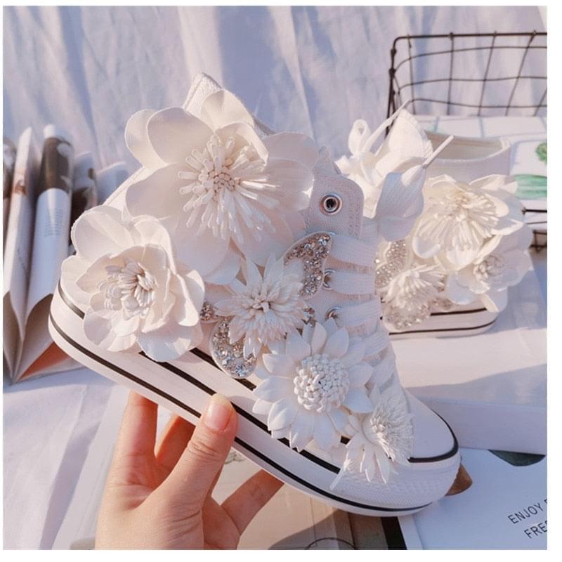 HOOR Butterfly Flower Shoes
