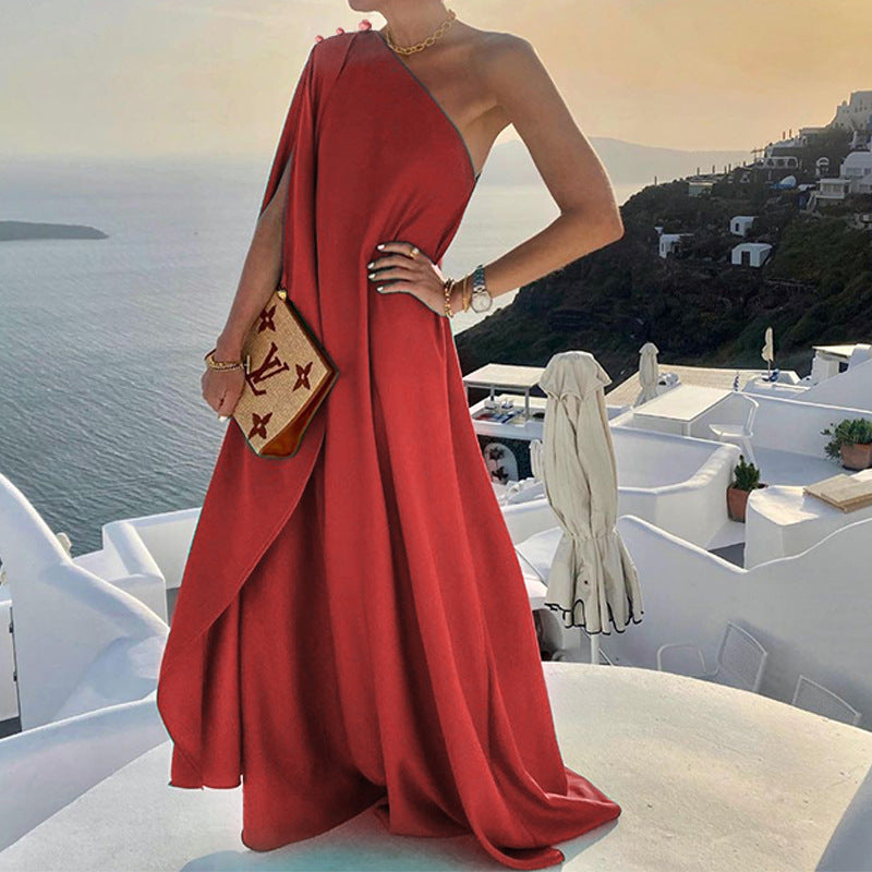 HOOR Graceful Sexy Dress Red