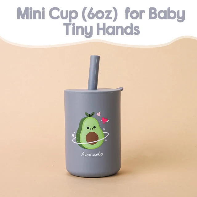 HOOR Baby Feeding Straw Cup Avocado