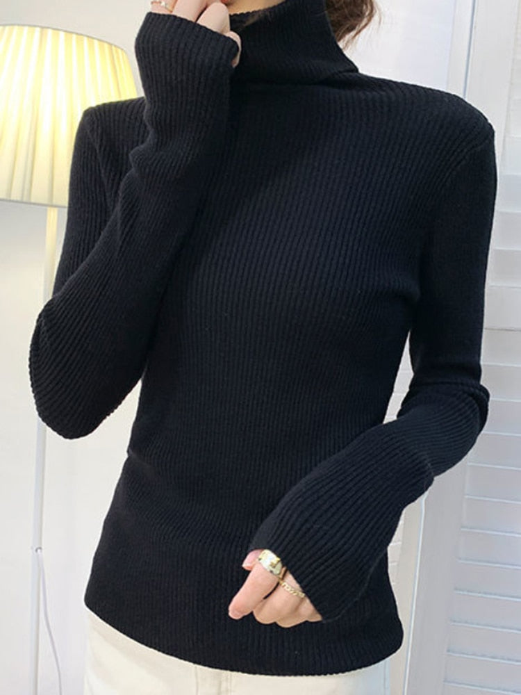 HOOR Turtleneck Sweaters Black One Size