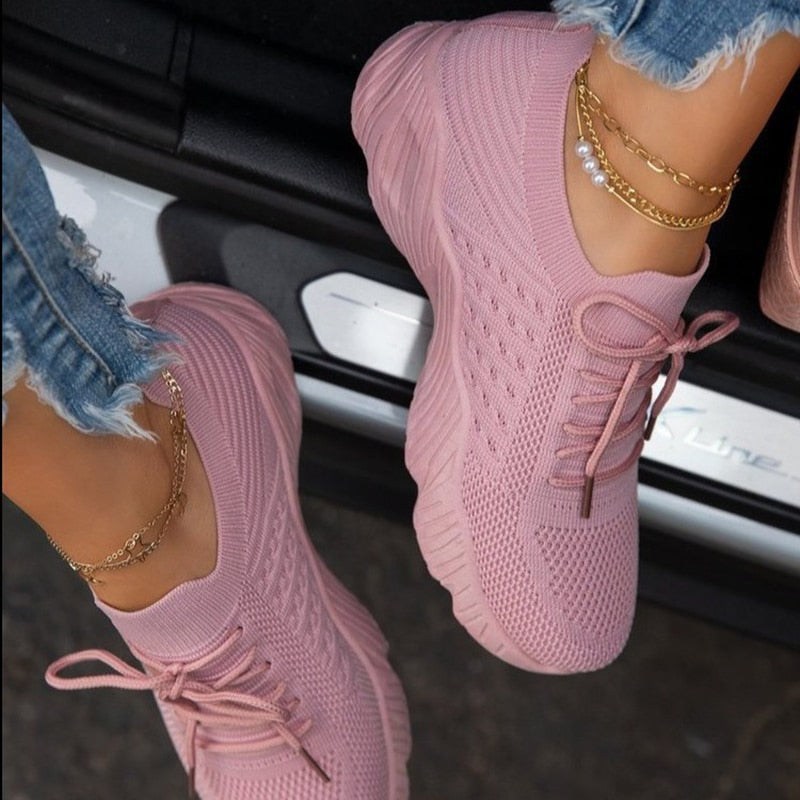 HOOR Lightweight Sneakers Pink