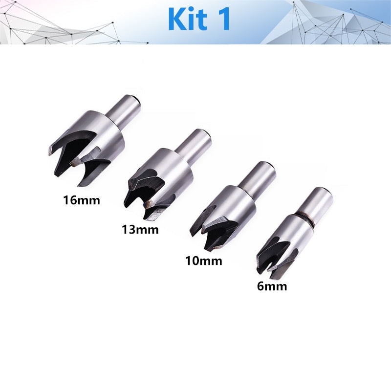 HOOR Plug Cutting Drill Knife Kit1