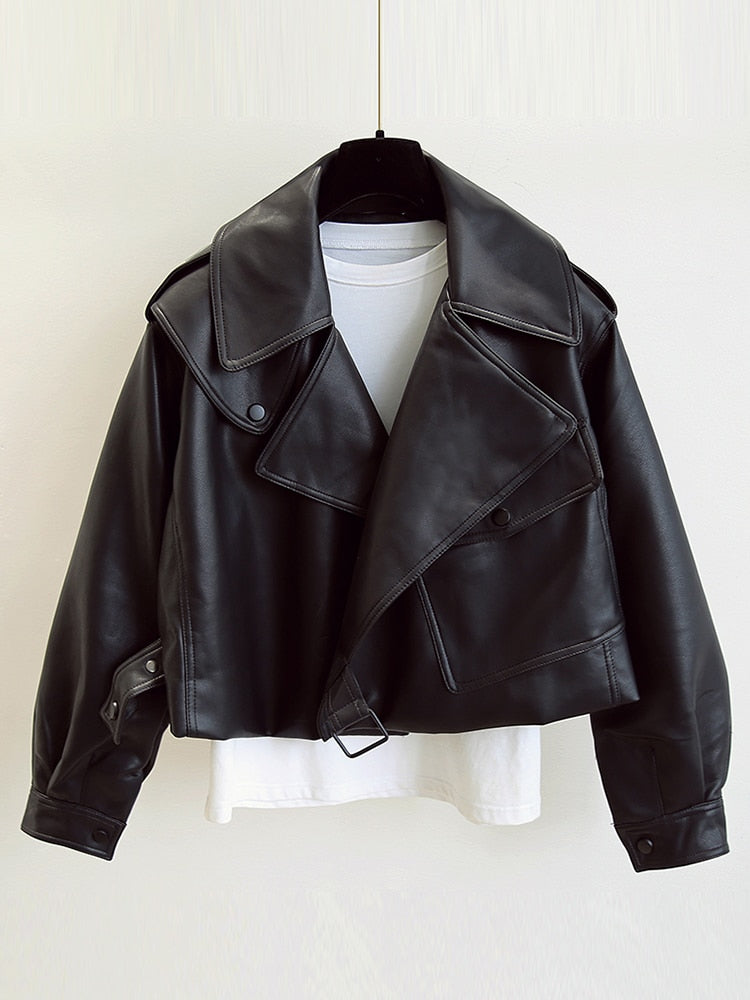 HOOR Luxury Leather Jackets Black