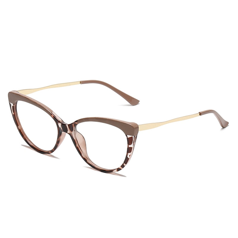 HOOR Classic Eye Glasses Light Brown / Gold 1 pair