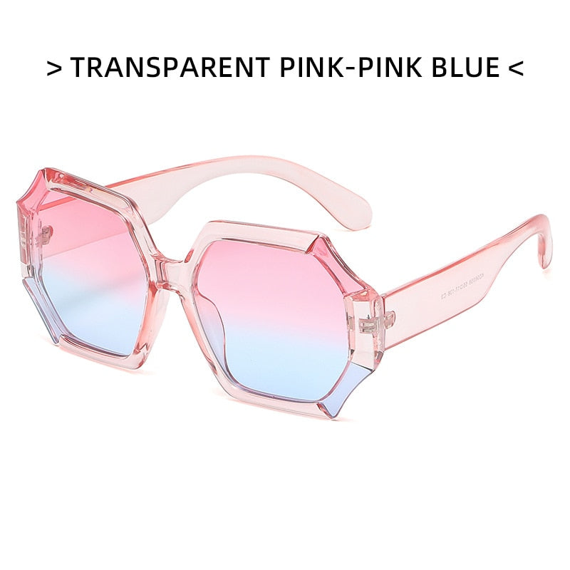 HOOR Gradient Sunglasses PINK / BLUE