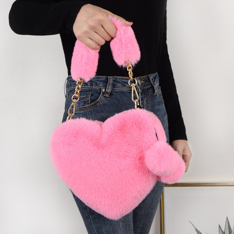 HOOR Heart-shaped Soft Bag