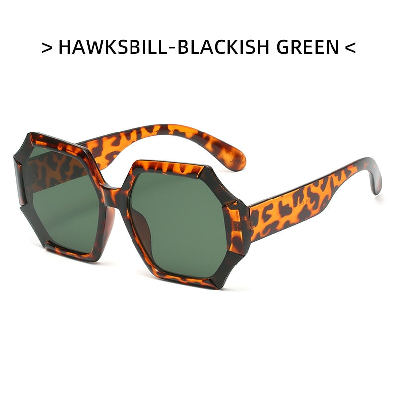 HOOR Gradient Sunglasses HAWKSBILL BLACKISH GREEN