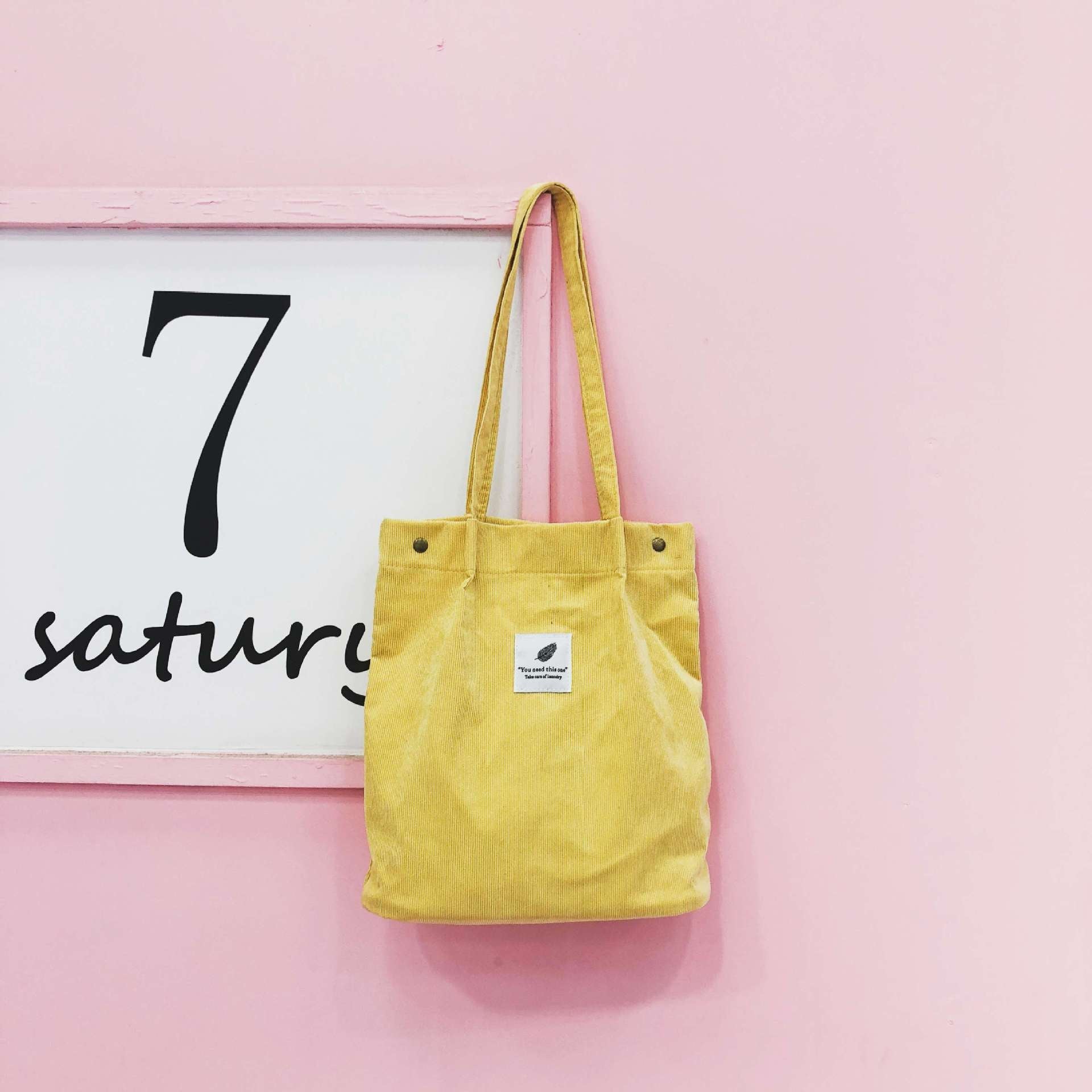 HOOR Reusable Soft Bags Yellow
