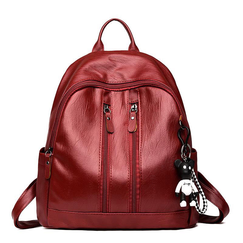 HOOR Backpack Shoulder Bags Red