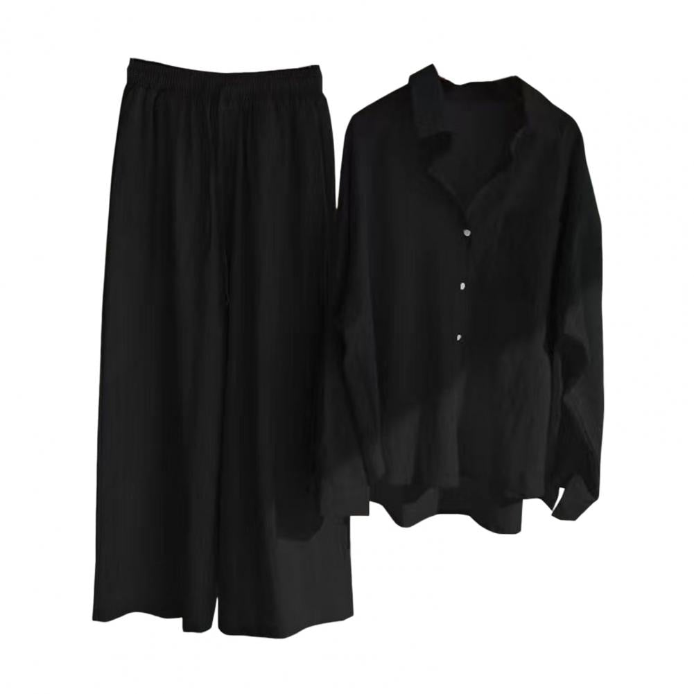 HOOR Solid Colour Outfit Dress Black