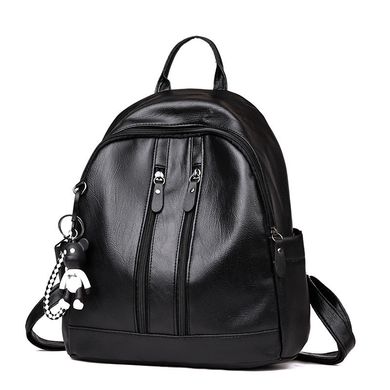 HOOR Backpack Shoulder Bags Black