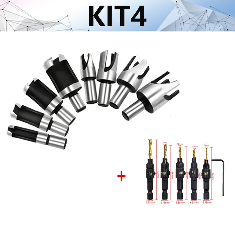 HOOR Plug Cutting Drill Knife Kit4