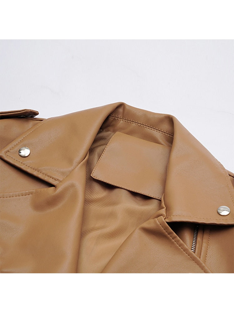 HOOR Drop-shoulder Jackets Belt