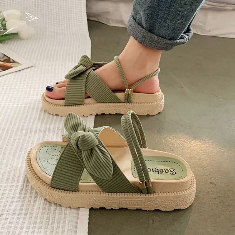 HOOR Flat Platform Sandals - Premium  from HOOR 