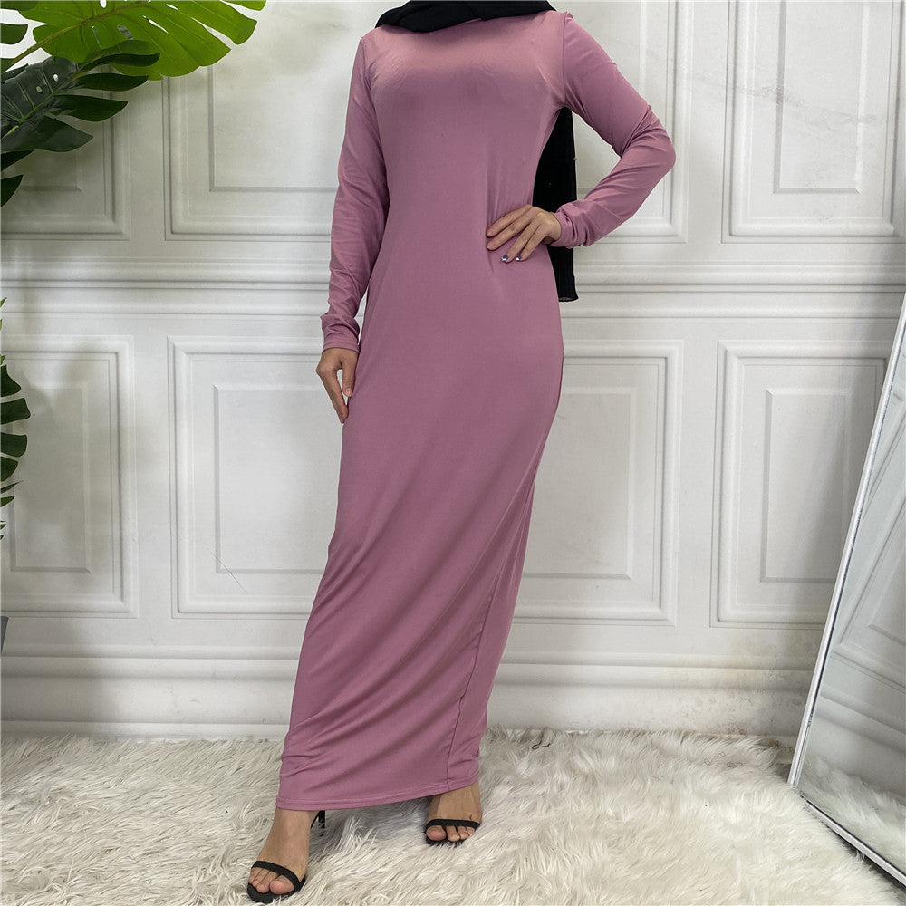 HOOR Muslim HIJJJAB Skin Pink Dress