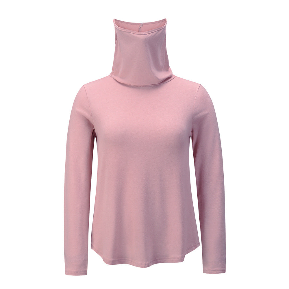 HOOR Plus Size Cotton T-shirt Pink