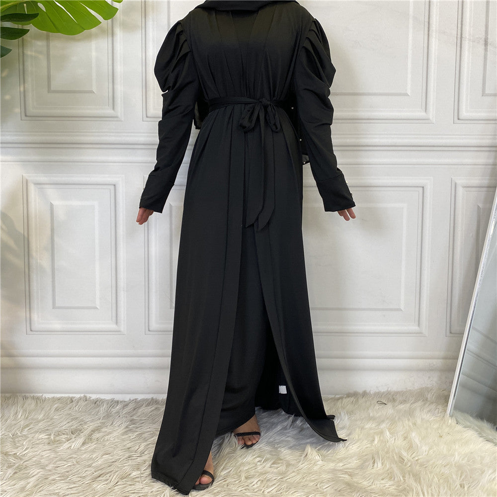 HOOR Muslim HIJJJAB Black Cardigan