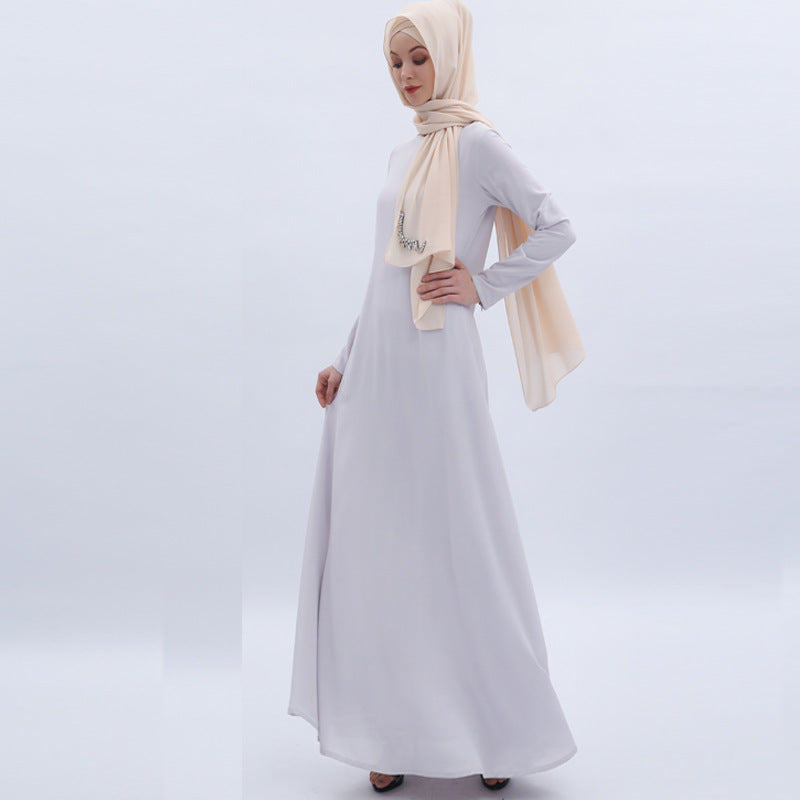 HOOR Ramadan Robe Hijab Light Grey