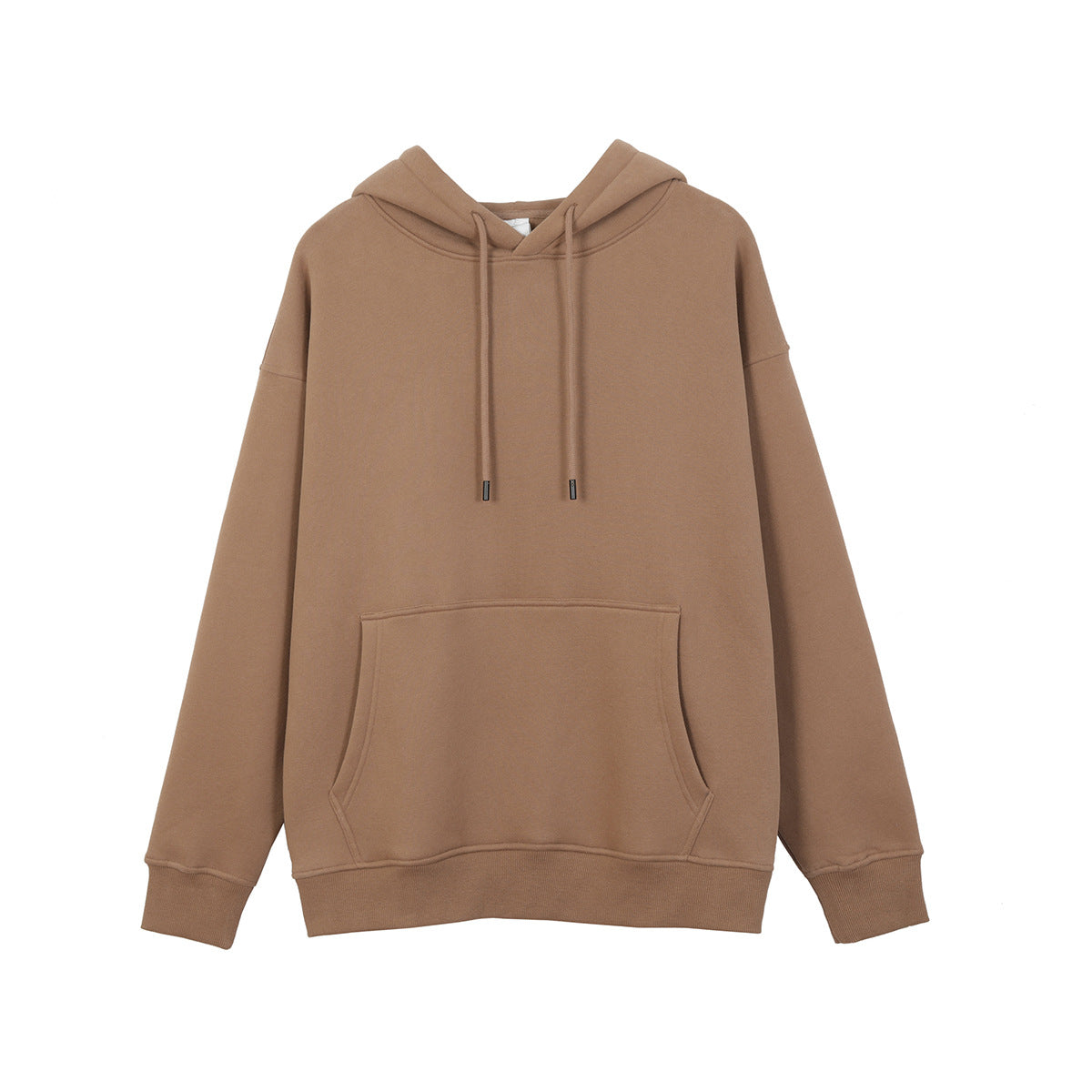 HOOR Loose Hoodies Unisex Brown