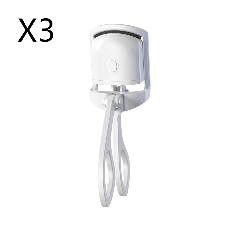 HOOR Heated Eyelash Curler White USB 3PCS