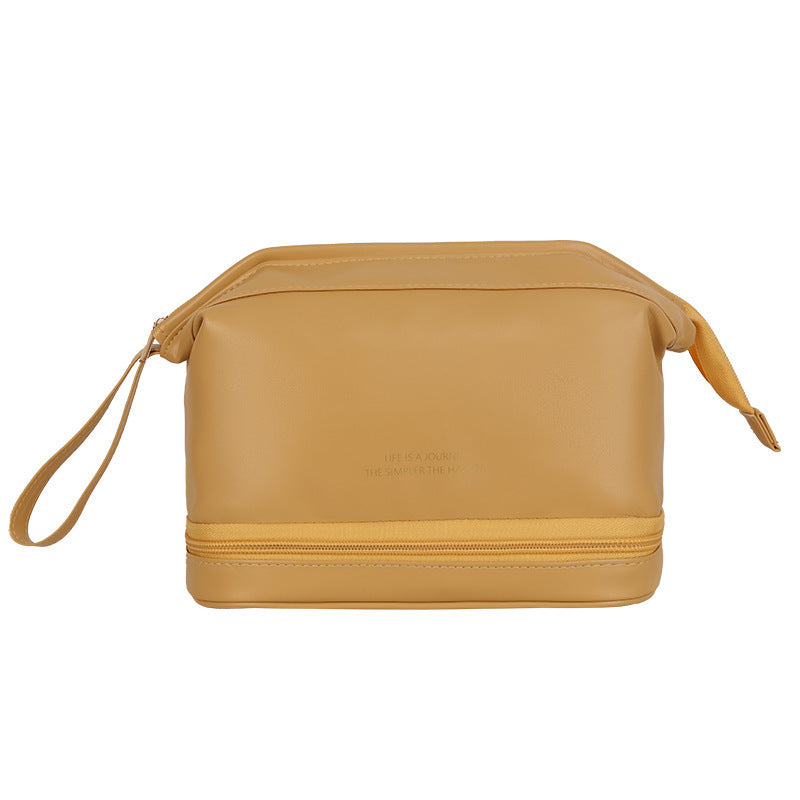 HOOR Multiple Cosmetic Bag Double layer yellow