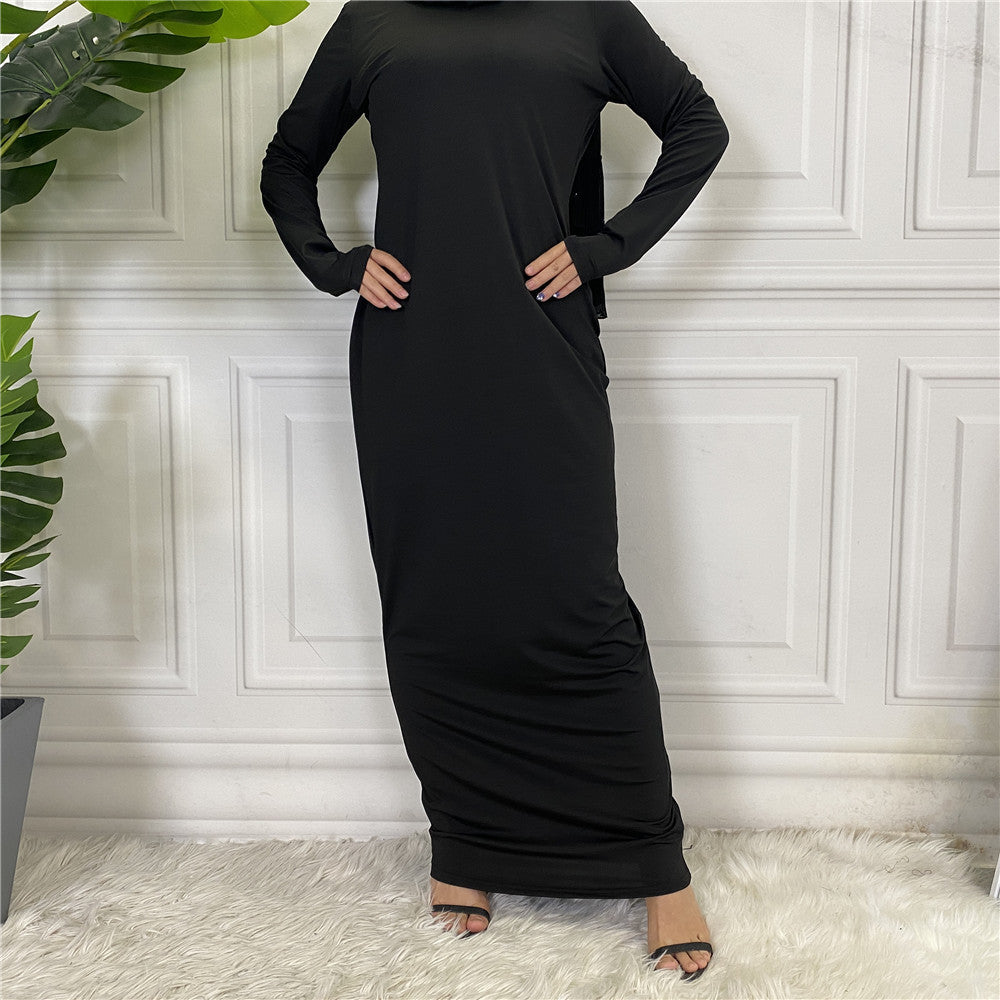 HOOR Muslim HIJJJAB Black Dress