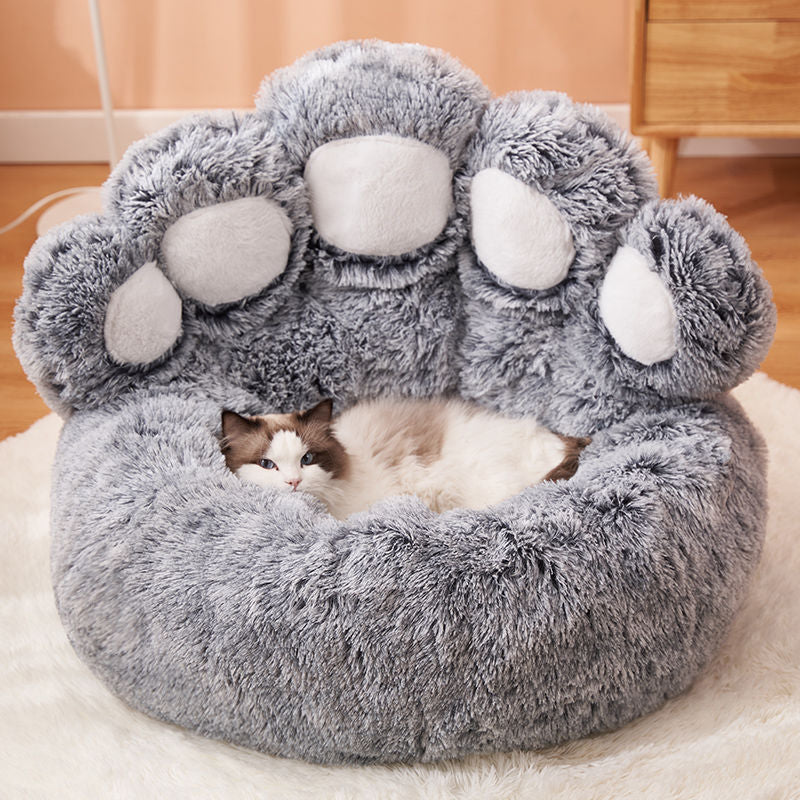 HOOR Soft bed Calm Dog/Cats Light Grey