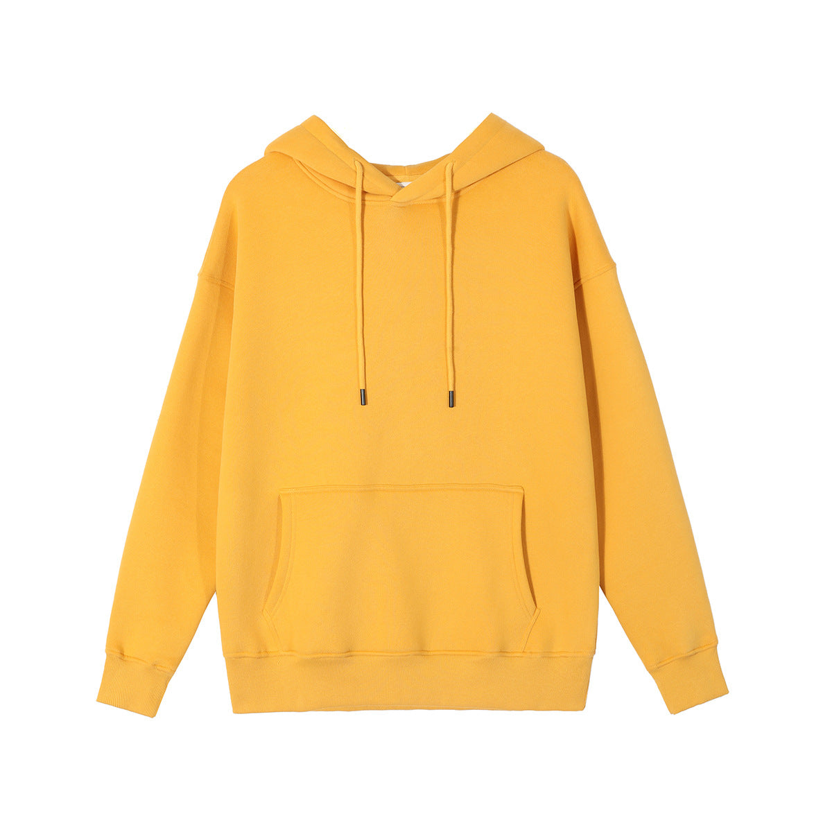 HOOR Loose Hoodies Unisex Yellow