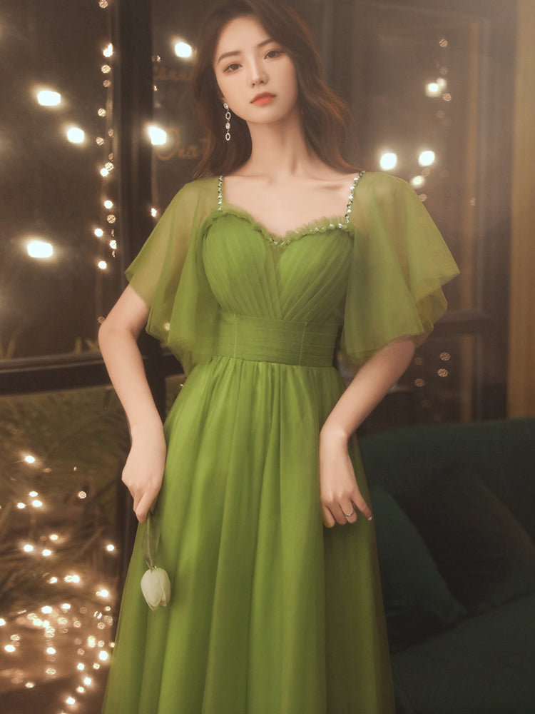 HOOR Special Elegant Gown Green