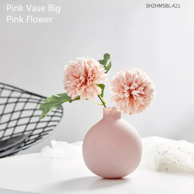 HOOR Modern Glass Vase Decor